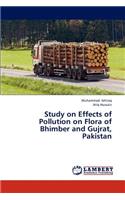 Study on Effects of Pollution on Flora of Bhimber and Gujrat, Pakistan