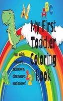 My First Toddler Coloring Book