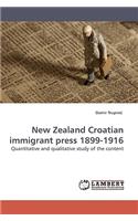 New Zealand Croatian Immigrant Press 1899-1916