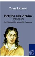 Bettina Von Arnim (1785-1859)