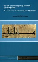 Results of Contemporary Research on the Qur'an