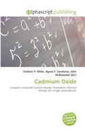 Cadmium Oxide: (English)