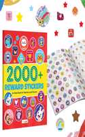 2000+ Reward Stickers : All In One Stickers For Kindergarten, Lkg, Ukg, Nursery, Fun Reward Stickers, Perfect for Parents and Teachers to Inspire Kids, With Over 2000 Stickers for Classroom Activity