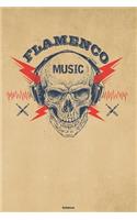 Flamenco Music Notebook