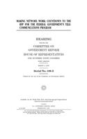 Making Networx work: countdown to the RFP for the Federal Government's telecommunications program