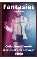 Fantasies (volume 4): Collection of erotic stories of sex between adults