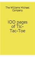 100 pages of Tic-Tac-Toe