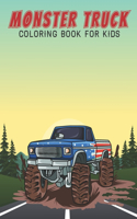 Monster Truck Coloring Book For Kids