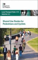 Shared use routes for pedestrians and cyclists