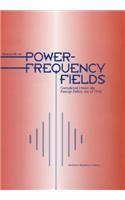 Research on Power-Frequency Fields Completed Under the Energy Policy Act of 1992