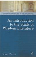 Introduction to the Study of Wisdom Literature