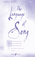 The Language Of Song: Intermediate (High Voice)
