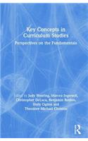 Key Concepts in Curriculum Studies