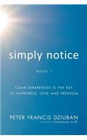 Simply Notice: Clear Awareness is the Key to Happiness, Love and Freedom