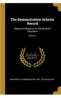 The Demonstration Schools Record