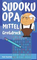 Sudoku Opa - Mittel - großdruck