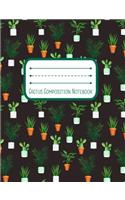 Cactus Composition Notebook
