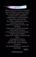 Cuaderno De Notas con La Oración Gloria