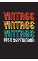 Vintage Vintage Vintage 1969 September