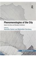 Phenomenologies of the City