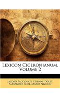 Lexicon Ciceronianum, Volume 2