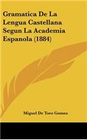 Gramatica de la Lengua Castellana Segun La Academia Espanola (1884)