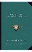 First Call