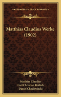 Matthias Claudius Werke (1902)