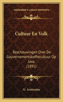 Cultuur En Volk