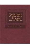 The Mystery of Miss Motte