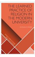 Learned Practice of Religion in the Modern University