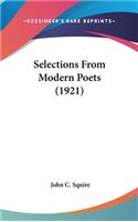 Selections From Modern Poets (1921)