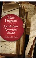 Black Litigants in the Antebellum American South