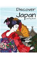 Discover Japan Coloring Book