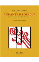 Andante e Polacca per violino e pianoforte: A Cura Di - Edited by Rina You