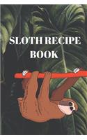 Sloth recipe book