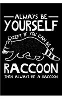 Always Be Yourself Except If You Can Be A Raccoon then Always Be A Raccoon