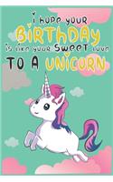 I Hope Your Birthday is Like Making Sweet Love To A Unicorn