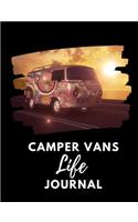 Camper Vans Life Journal: life is a journey who enjoy camping together. This prompt journal helps you create a keepsake record of have camped at & the memories you made there