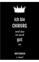 Notizbuch für Chirurgen / Chirurg / Chirurgin
