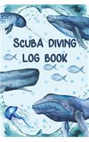 Scuba Diving Log Book: (DV 6" X 9" 108pages)