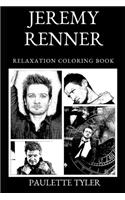 Jeremy Renner Relaxation Coloring Book