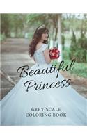 Beautiful Princess Grey Scale Coloring Book