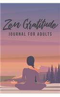 Zen Gratitude Journal For Adults