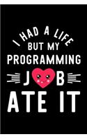 I Had A Life But My Programming Job Ate It