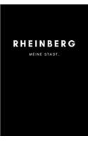 Rheinberg: Notizbuch, Notizblock, Notebook - Punktraster, Punktiert, Dotted - DIN A5 (6x9 Zoll), 120 freie Seiten - Notizen, Termine, Ideen, Skizzen, Planer, T