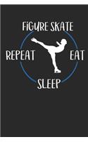 Figure Skate Eat Sleep Repeat