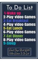 To do List Video Games