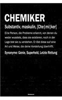 Chemiker Notizbuch