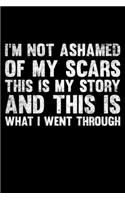 I'm Not Ashamed Of My Scars This Is My Story And This Is What I Went Through